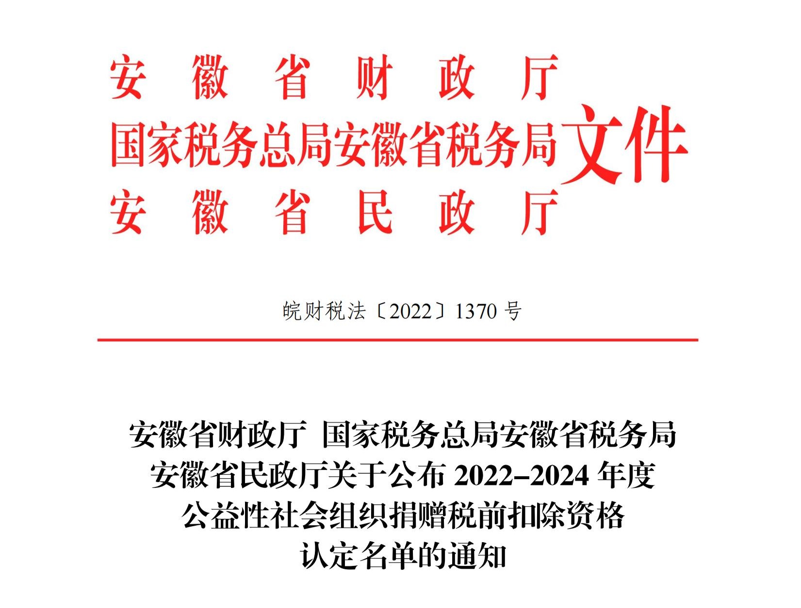 我會獲得公益性社會組織捐贈稅前扣除資格！